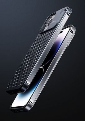 Металлический чехол для iPhone 15 Pro Aluminium Case Militari Grade
