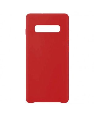 Накладка Silicone Cover for Samsung S10 Red
