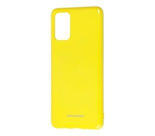 Чохол для Samsung Galaxy S20 + (G985) Molan Cano Jelly глянець жовтий