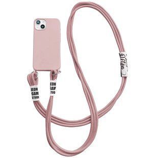 Чехол TPU two straps California для Apple iPhone XR (6.1") Розовый / Pink Sand