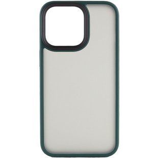 TPU+PC чехол Metal Buttons для Apple iPhone 14 Plus (6.7") Зеленый