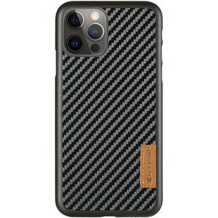 Карбоновая накладка G-Case Dark series для Apple iPhone 13 Pro (6.1"") Черный
