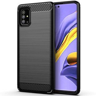 TPU чехол Slim Series для Samsung Galaxy A71 Черный