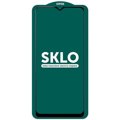 Захисне скло SKLO 5D (full glue) (тех.пак) Samsung A12/M12/A02s/M02s/A02/M02/A03s/A03 Core Чорний
