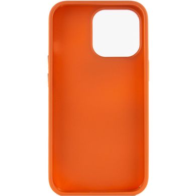 TPU чехол Bonbon Metal Style для Apple iPhone 13 (6.1") Оранжевый / Papaya
