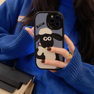 Чехол для iPhone 11 Барашек Шон Blue