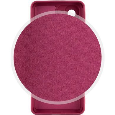 Чехол для Xiaomi 11T / 11T Pro Silicone Full camera закрытый низ + защита камеры Бордовый / Marsala