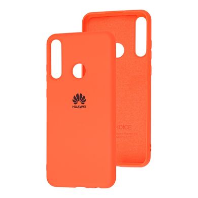 Чохол для Huawei Y6p Silicone Full помаранчевий