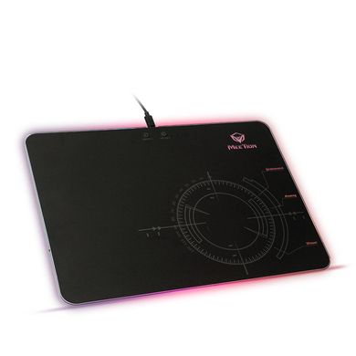 Килимок для миші MEETION Backlit Gaming Mouse Pad RGB MT-P010| Black