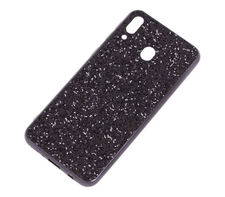 Чохол для Samsung Galaxy M20 (M205) Shining sparkles з блискітками чорний