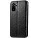 Шкіряний чохол книжка GETMAN Mandala (PU) для Xiaomi Redmi Note 10 / Note 10s Чорний