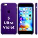 Чехол silicone case for iPhone 6/6s Ultra Violet / фиолетовый