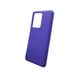 Чехол для Samsung Galaxy S20 Ultra (G988) Silky Soft Touch "фиолетовый"