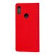 Чехол книжка для Xiaomi Redmi Note 7 Premium Etna Красный