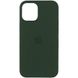 Чехол silicone case for iPhone 12 Pro / 12 (6.1") (Зеленый / Cyprus Green)