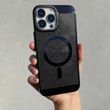 Чохол для iPhone 12 / 12 Pro Perforation MagSafe Case Black