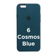 Чехол silicone case for iPhone 6/6s Cosmos Blue / синий