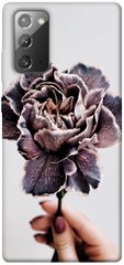 Чехол для Samsung Galaxy Note 20 PandaPrint Гвоздика цветы