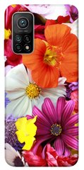 Чохол для Xiaomi Mi 10T PandaPrint Оксамитовий сезон для квіти