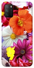 Чехол для Xiaomi Poco M3 PandaPrint Бархатный сезон цветы