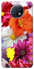Чехол для Xiaomi Redmi Note 9 5G / Note 9T PandaPrint Бархатный сезон цветы
