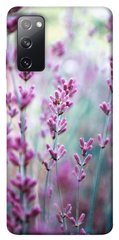 Чохол для Samsung Galaxy S20 FE PandaPrint Лаванда 2 квіти