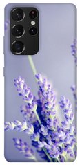 Чехол для Samsung Galaxy S21 Ultra PandaPrint Лаванда цветы