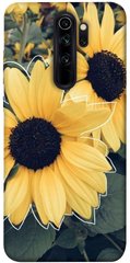 Чохол для Xiaomi Redmi Note 8 Pro PandaPrint Два соняшнику квіти
