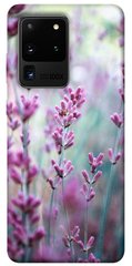 Чехол для Samsung Galaxy S20 Ultra PandaPrint Лаванда 2 цветы