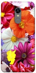 Чехол для Xiaomi Redmi 5 Plus PandaPrint Бархатный сезон цветы