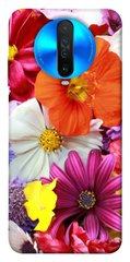 Чехол для Xiaomi Redmi K30 PandaPrint Бархатный сезон цветы