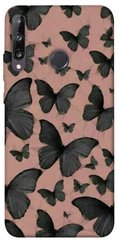 Чехол для Huawei P40 Lite E / Y7p (2020) PandaPrint Порхающие бабочки паттерн