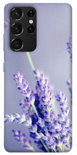 Чохол для Samsung Galaxy S21 Ultra PandaPrint Лаванда квіти