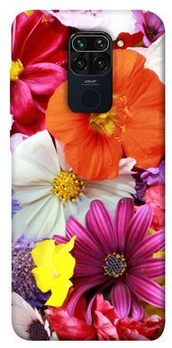 Чехол для Xiaomi Redmi Note 9 / Redmi 10X PandaPrint Бархатный сезон цветы