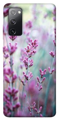 Чехол для Samsung Galaxy S20 FE PandaPrint Лаванда 2 цветы
