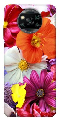 Чохол для Xiaomi Poco X3 NFC PandaPrint Оксамитовий сезон квіти