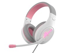 Наушники MeeTion Gaming Backlit MT-HP021/ White-pink