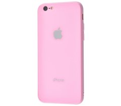 Чехол для iPhone 6 / 6s New glass розовый