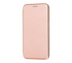 Чохол книжка Premium для Samsung Galaxy A10s (A107) рожево-золотистий