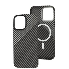 Чехол для iPhone 12 Pro Max Carbon Case with MagSafe Two colors