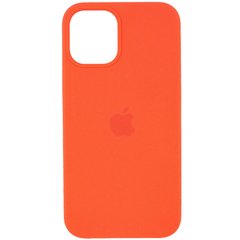 Чехол silicone case for iPhone 12 Pro / 12 (6.1") (Оранжевый / Kumquat)