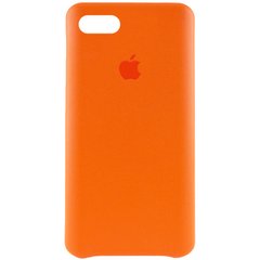 Кожаный чехол AHIMSA PU Leather Case Logo (A) для Apple iPhone 7 / 8 / SE (2020) (4.7") (Оранжевый)