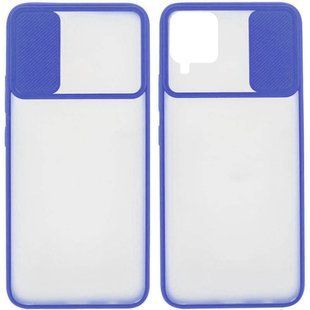 Чехол Camshield mate TPU со шторкой для камеры для Samsung Galaxy M32 Синий