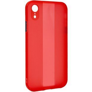 Чехол TPU Glossy Line Full Camera для Apple iPhone XR (6.1"") Красный