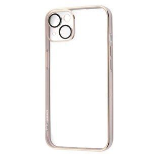 Чехол для iPhone 13 Soft Jane + стекло на камеру Silver