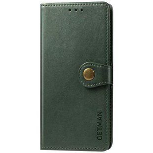 Шкіряний чохол книжка GETMAN Gallant (PU) для Samsung Galaxy M31 (Зелений)