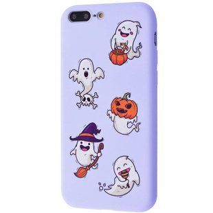 TPU чохол WAVE Fancy для Apple iPhone 7 plus / 8 plus (5.5 ") (Ghosts / Light purple)