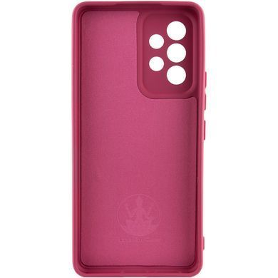 Чохол Silicone Cover Lakshmi Full Camera (A) для Samsung Galaxy A34 5G Бордовий / Marsala