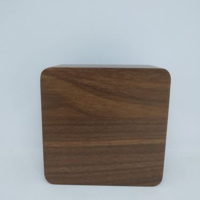 Настільні дерев'яні Годинники VST 872 коричневе дерево (зелене підсвічування)