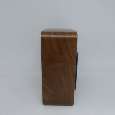 Настільні дерев'яні Годинники VST 872 коричневе дерево (зелене підсвічування)